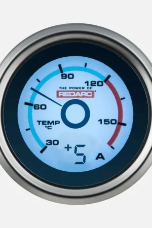 Fan Favorite Redarc Single Temperature 52mm Gauge with Optional Current Display