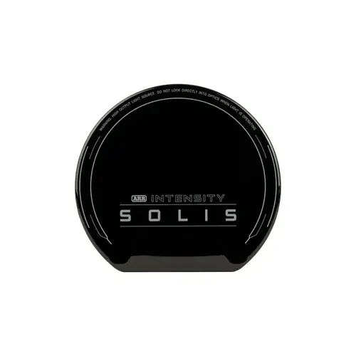 Last Chance ARB Intensity SOLIS 21 Driving Light Cover - Black Lens