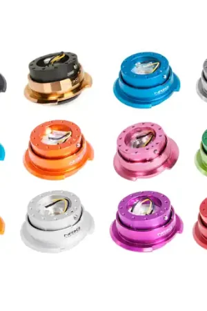 NRG Quick Release Gen 2.8 - Black/Gun Metal Ring Low Price