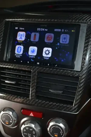 Andro Motorsports Carbon Fibre Radio Bezel (WRX/STI 08-14) Exclusive