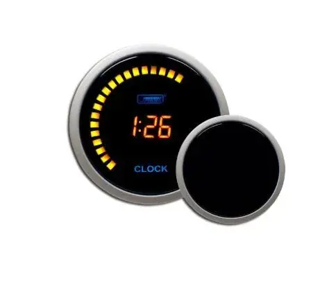 ProSport 52mm 'Performance' 12 Volt Digital Clock - Amber Seasonal Sale