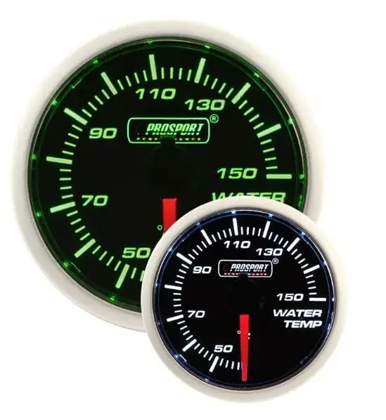 Time-Limited ProSport 52mm Water Temperature Gauge - Green/White - Fahrenheit