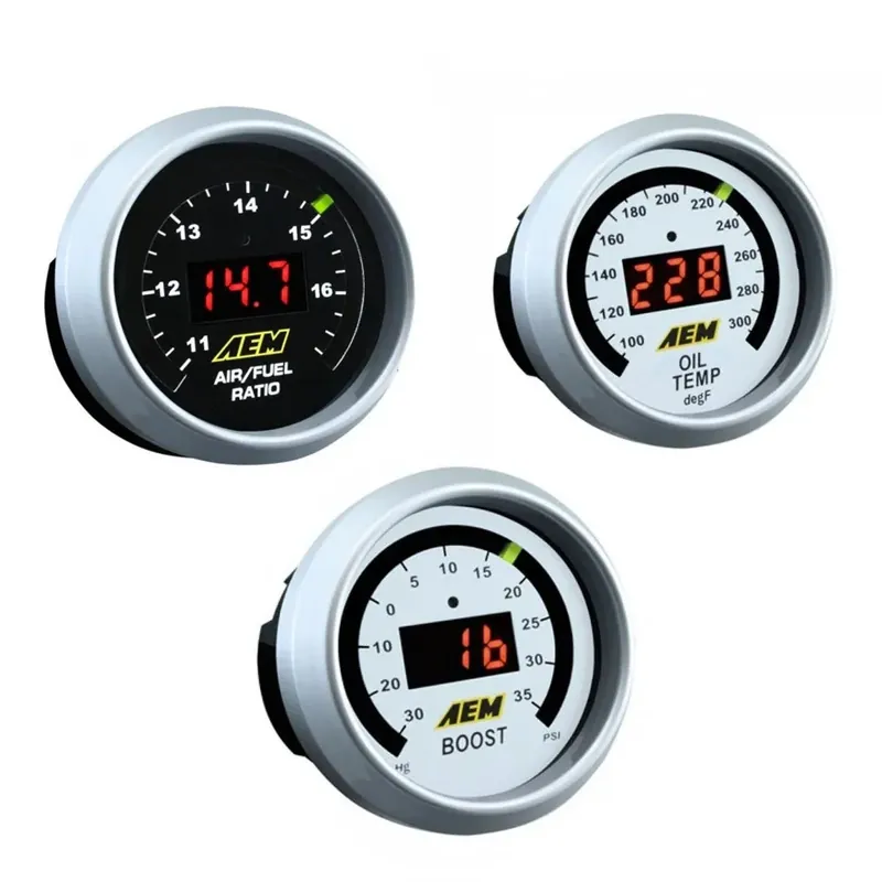 CMA AEM Wideband UEGO/Temperature/Boost Gauge Bundle Top Rated
