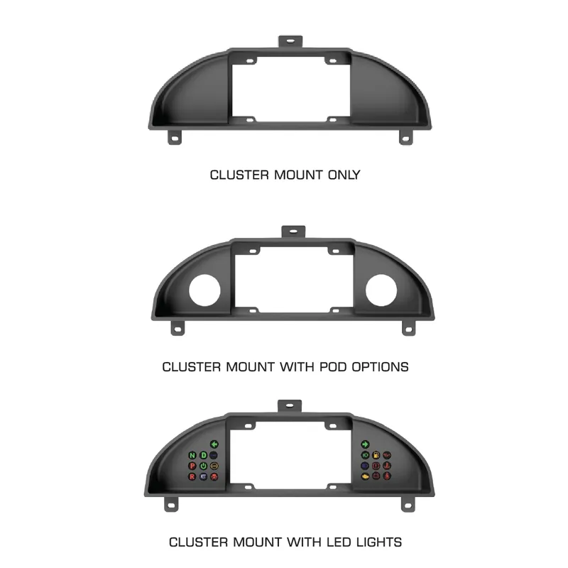 Top Rated PowerTune Digital Cluster Mount (Silvia S13/180SX/240SX 88-94)