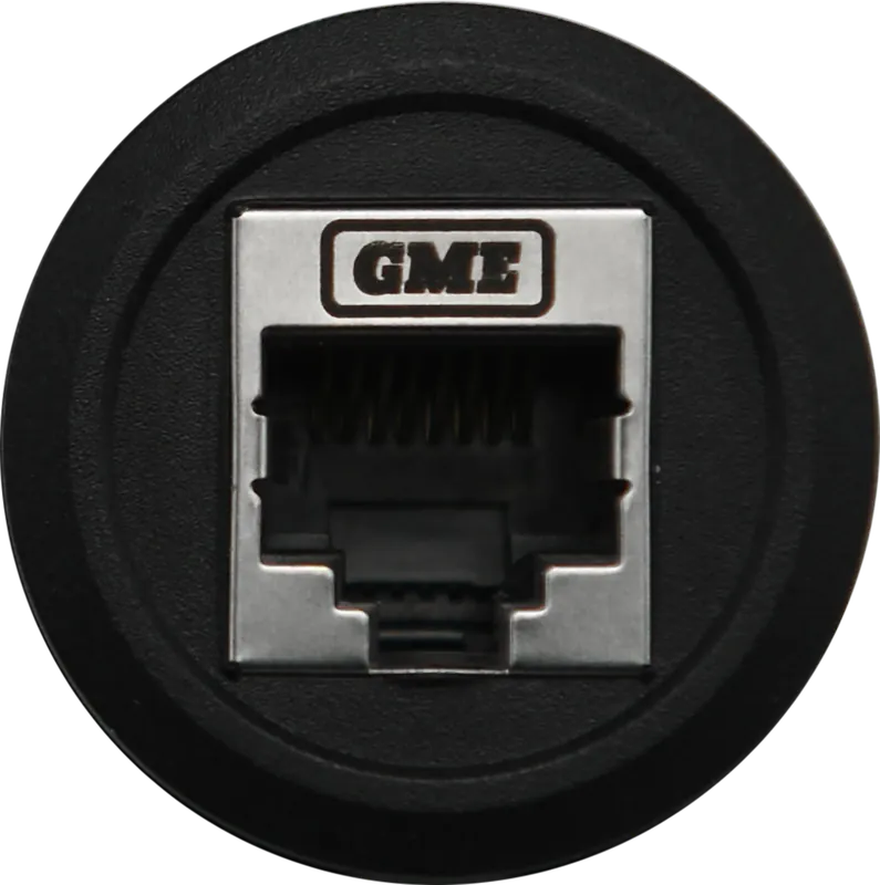 GME RJ45 Pass-Through Adaptor - Universal Round Budget