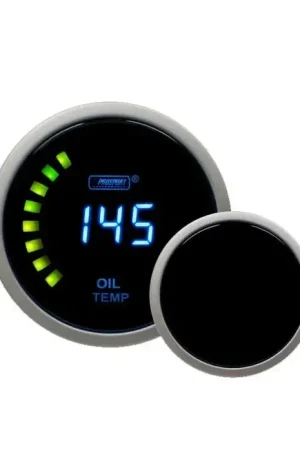 ProSport 52mm 'Digital' Oil Temperature Gauge - Blue - Fahrenheit Factory Price