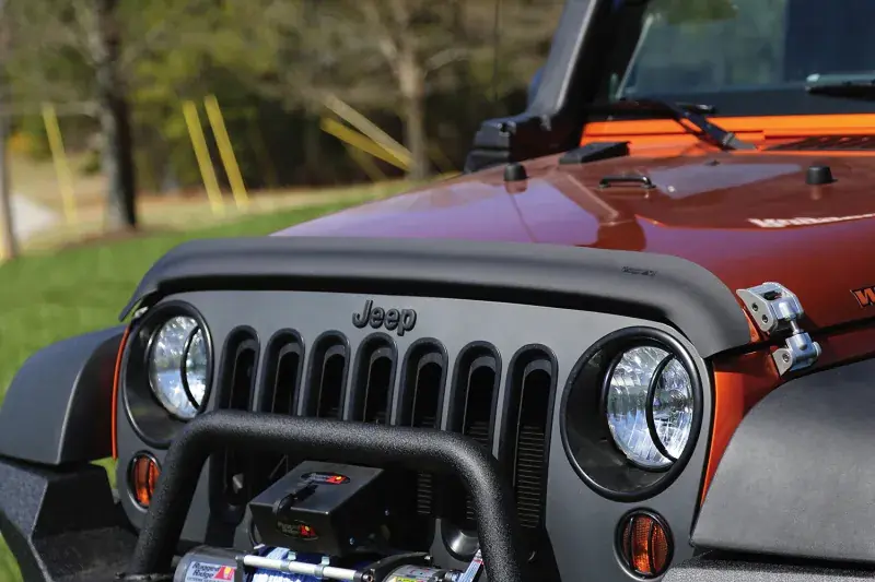 Rugged Ridge Bug Deflector Matte Black 07-18 Jeep Wrangler Today Only