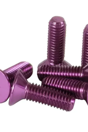 NRG NRG Steering Wheel Screw Upgrade Kit (Conical) - Purple Free Returns