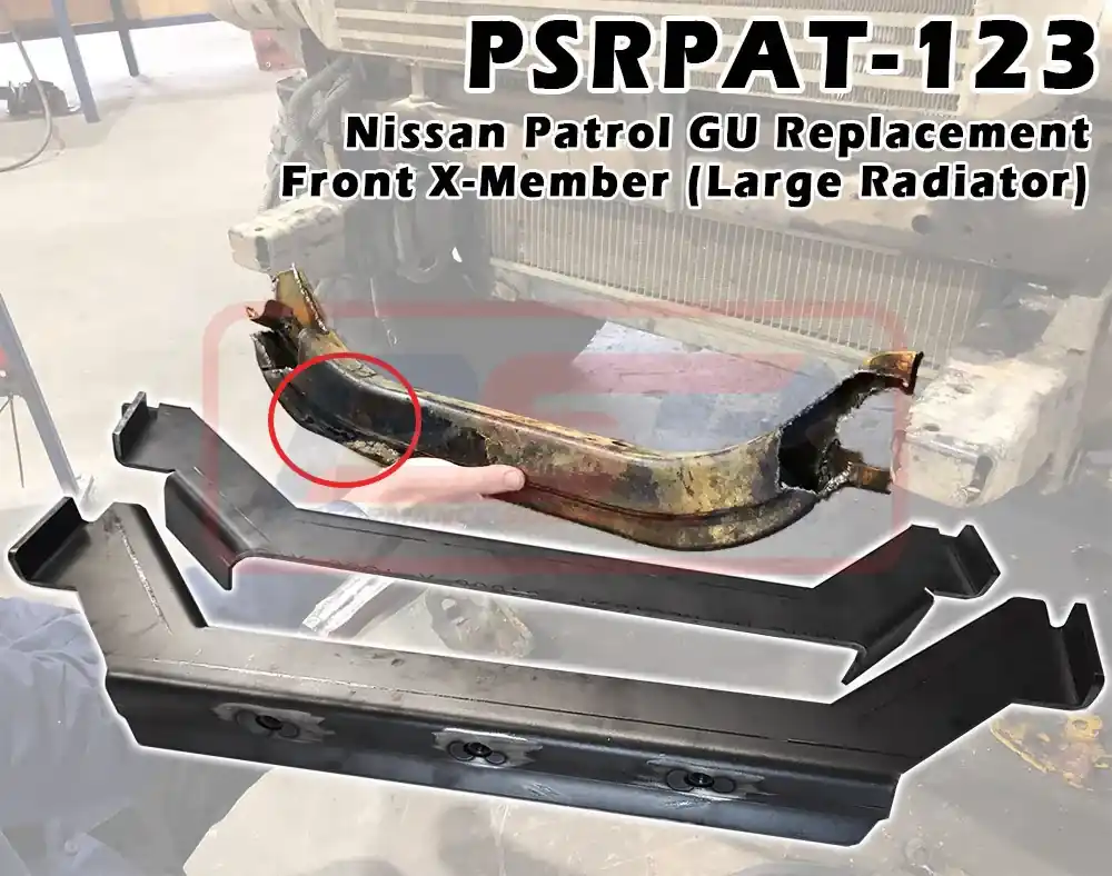 Sale Performance Suspension Racing Patrol GU Replacement Front X-Member - Large Radiator (Patrol GU)