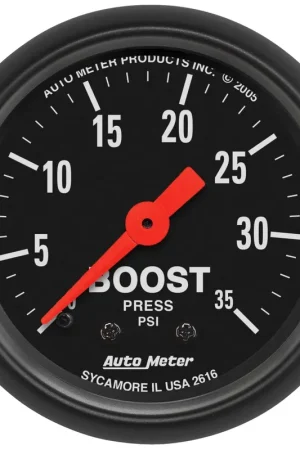 Trending Autometer 2-1/16" Boost 0-35 PSI Mechanical Z-Series