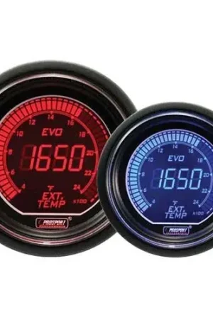 ProSport 52mm 'Evo' Exhaust Gas Temperature Gauge - Red - Fahrenheit Order Now