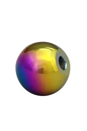 New Arrival Torque Solution Billet Shift Knob - 10x1.25, Neo Chrome