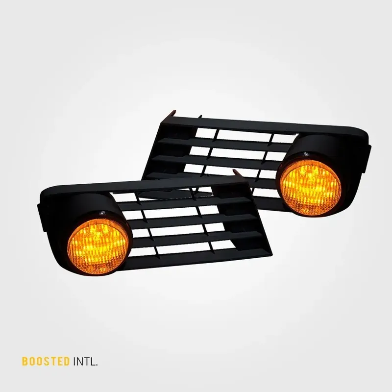 Boosted International Indicator Turn Signal & Surround (180SX/240SX Type X) - Yes Raw (3D Print-Lines Visible) Driver Side No (Indicators Only) New Release