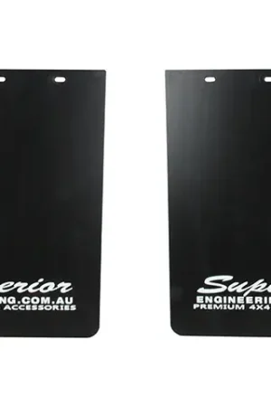 Free Shipping Superior Engineering Premium Mudflaps Extra Extra Extra Large 650mm x 350mm