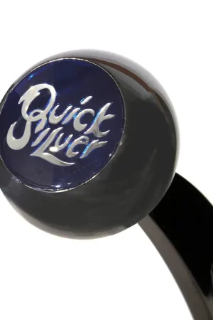 Free Returns B&M QuickSilver Knob Replacement Quicksilver Knob - Black Chrome