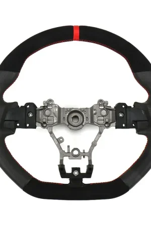 Direct From Manufacturer Faction Fab Steering Wheel (WRX/STi 2015+) Leather and Suede