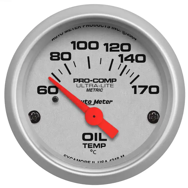 Next Day Delivery Autometer 2-1/16" Oil Temperature 60-170 °C Air-Core Ultra-Lite