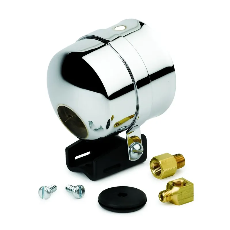 Autometer 2-5/8" Pedestal w/Chrome Cup for Liquid Filled Mech. Gauge Free Shipping