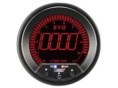 ProSport 52mm 'Evo' Exhaust Gas Temperature Gauge - Multi-Colour - Fahrenheit Limited Offer