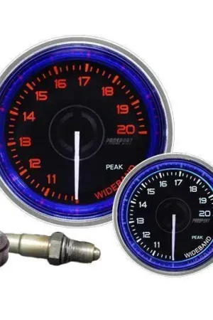 ProSport 52mm Electrical 'Crystal' Wideband AFR Kit - Blue/White Warranty Included