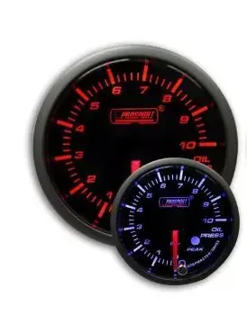 ProSport 52mm Electrical 'Premium' Oil Pressure Gauge - Bar Amber/White Fan Favorite