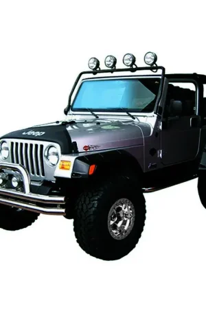 Rugged Ridge 97-06 Jeep Wrangler TJ Black Full Frame Light Bar Price Cut