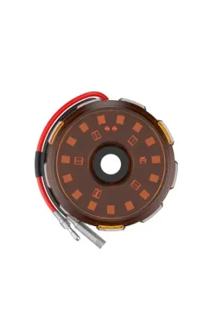 KC HiLiTES Cyclone V2 2.2in. LED Accessory Light 5w Flood Beam (Single) - Amber Lens Instant Buy