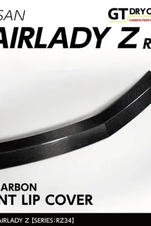 Reduced Price Andro Motorsports Drycarbon Front Lip Cover (400Z/Fairlady Z 22+)
