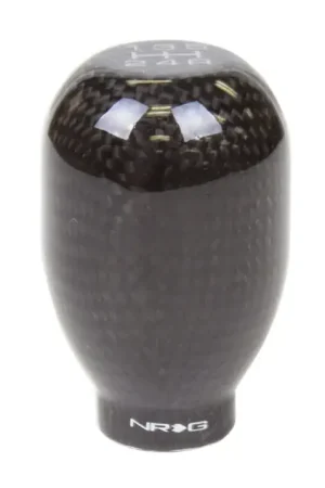 NRG NRG Universal Shift Knob 42mm - Heavy Weight 480G / 1.1Lbs. - Black Carbon Fiber (5 Speed) Order Now