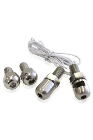 Latest Aeroflow Number Plate Bolts with Built In Lights - Stainless