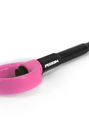Perrin Perrin 14-19 Subaru Forester/Ascent Tow Hook Kit (Rear) - Hyper Pink Professional Grade