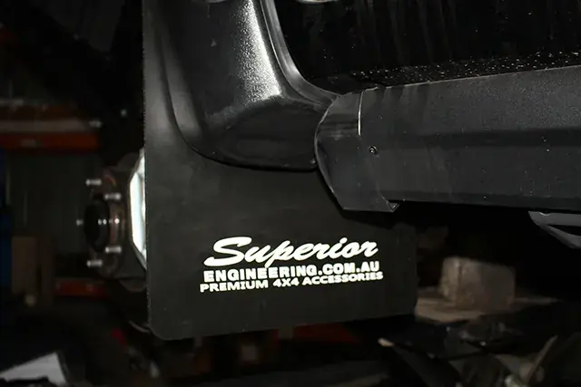 Superior Engineering Premium Mudflaps Front Pair (Landcruiser 200 Series) Kut Snake Flares Trending