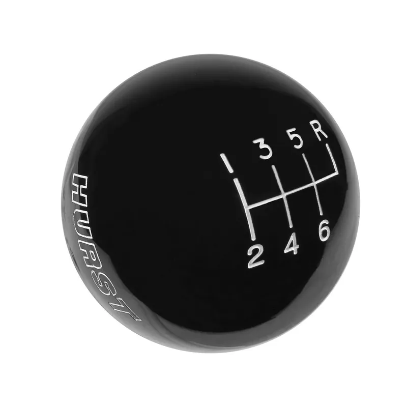 Last Chance Hurst Shift Knob - 6-Speed - Black C5 Corvette Shift Knob - 9/16-18 Threads