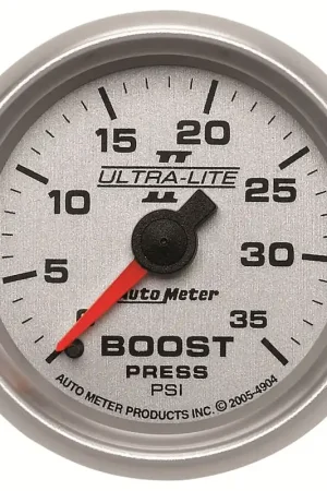 Bulk Order Autometer 2-1/16" Boost 0-35 PSI Mechanical Ultra-Lite II