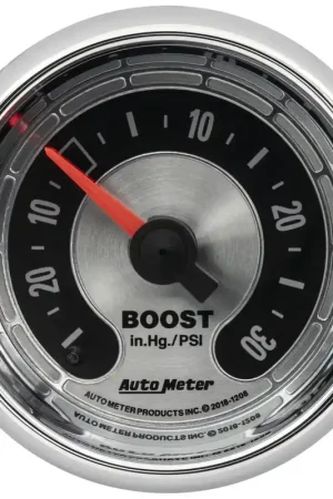 Hassle-Free Returns Autometer 2-1/16" Boost/Vacuum 30 In HG/30 PSI American Muscle