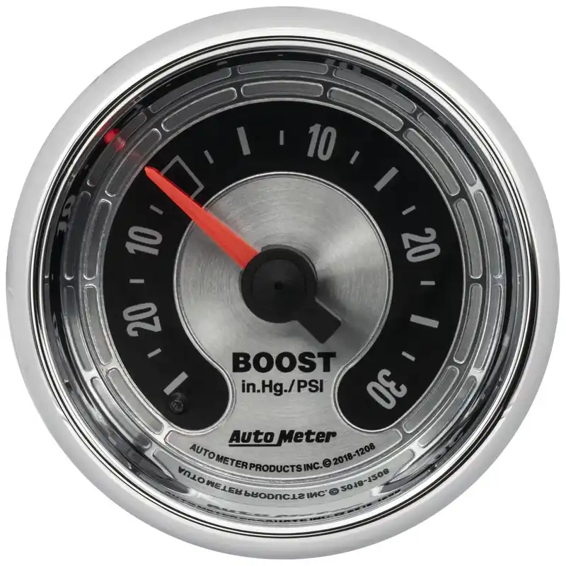 Hassle-Free Returns Autometer 2-1/16" Boost/Vacuum 30 In HG/30 PSI American Muscle