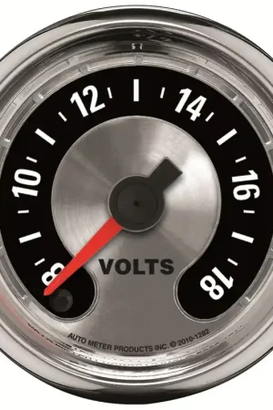 Markdown Autometer 2-1/16" Voltmeter 8-18V Digital Stepper Motor American Muscle