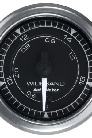 Same Day Shipping Autometer 2-1/16" Wideband Air/Fuel Ratio Analog 8:1-18:1 AFR Stepper Motor Chrono