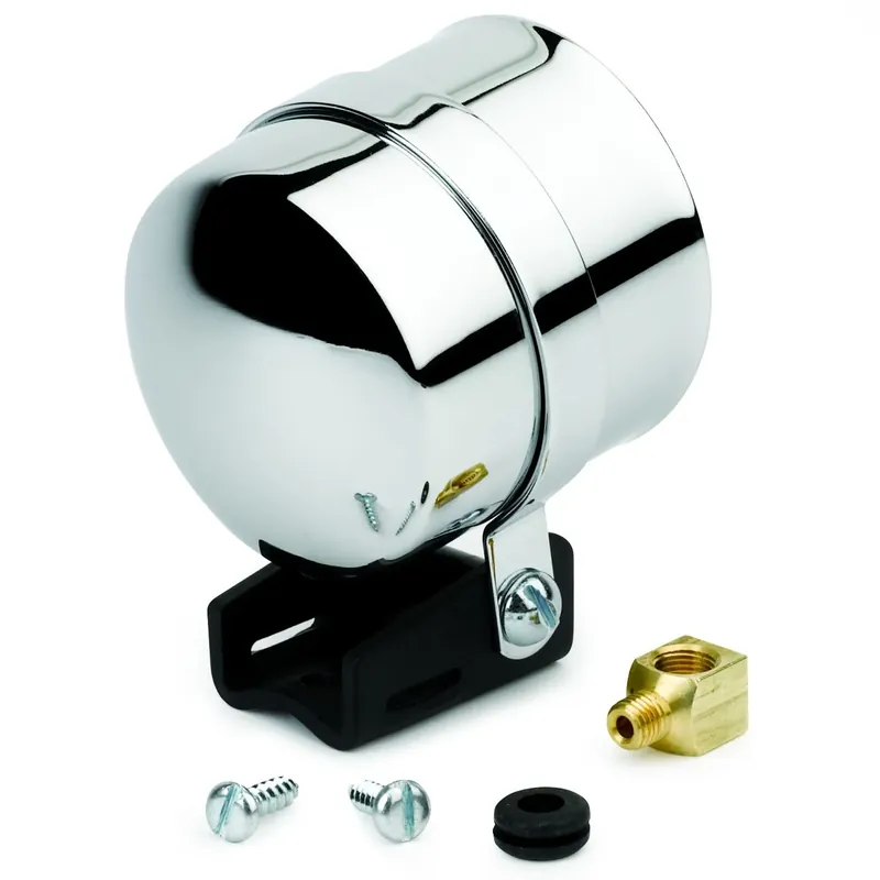 Autometer 2-5/8" Pedestal w/Chrome Cup for Elec. Gauge Original