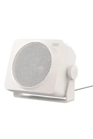 Final Sale GME 3" Marine Box Speakers Pair White - White