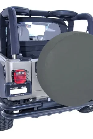 Rugged Ridge 33in Tire Cover Black Diamond Weekend Sale