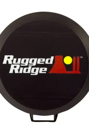 Rugged Ridge 5 Inch HID Light Cover Black Direct From Manufacturer