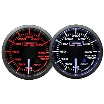 ProSport 52mm 'Premium' Water Temperature Gauge - Amber/White - Fahrenheit Price Cut