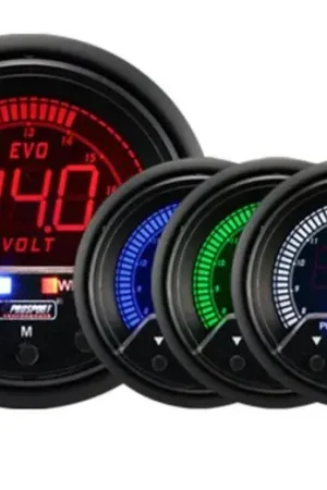 Original ProSport 60mm Electrical 'Premium Evo' Volt Gauge - Multi-Colour