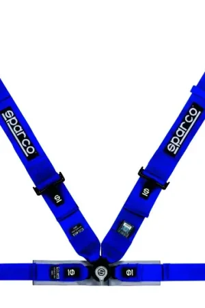 Certified Sparco Belt 4Pt 3in/2in Competition Harness - Black