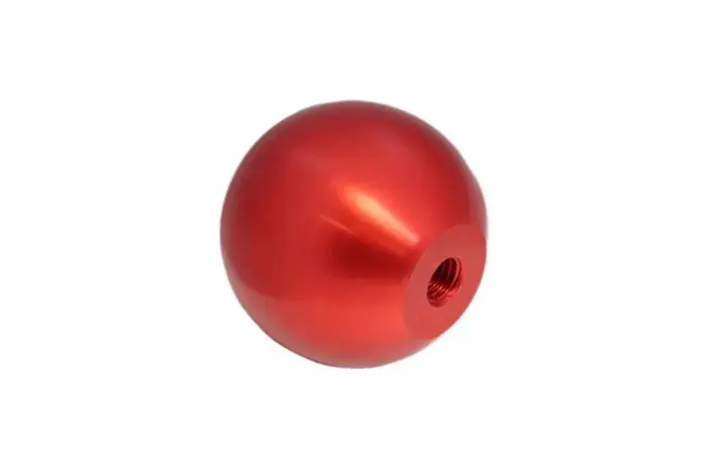 Torque Solution Billet Shift Knob - 10x1.5, Red Crafted