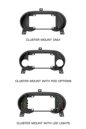 Premium PowerTune Digital Cluster Mount (EVO X)