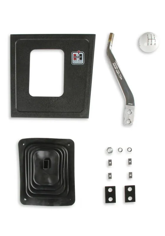 Hurst Comp Stick Plate Kit - Ford Mustang 1987-1993 Ford Mustang with Borg Warner T-5 Manual Transmission Trending