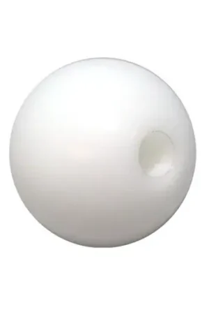 Torque Solution Delrin 50mm Round Shift Knob - 12x1.25 White New Release