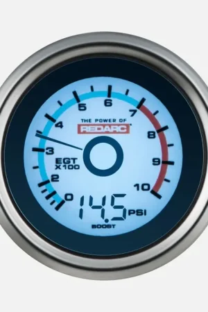 Redarc EGT & Boost Pressure 52mm Gauge Big Sale